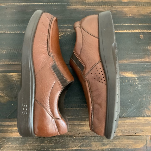 SAS Men's Shoes Side Gore Antique Tan Sz 11 - Picture 4 of 8